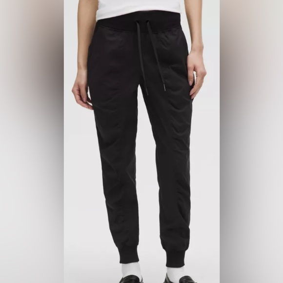 Lululemon Women’s Dance Studio Mid-Rise Jogger Full Length Sz 14 Black! - Picture 1 of 9